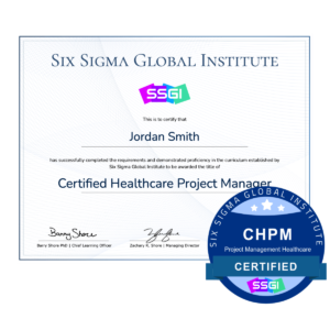 Project Management Healthcare Certification & Training SSGI Healthcare