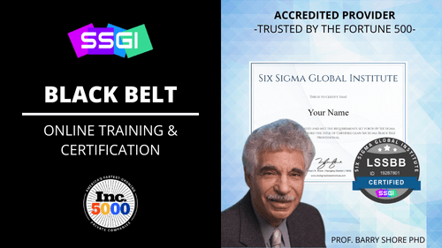Black Belt Six Sigma Certification