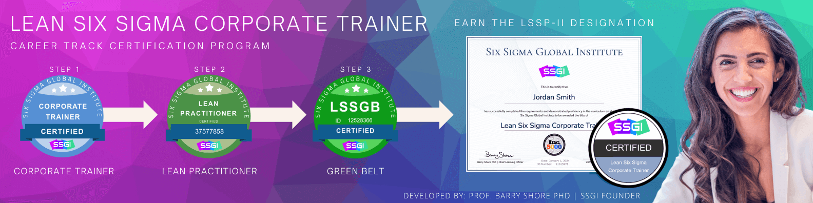 Lean Six Sigma Corporate Trainer Certification SSGI