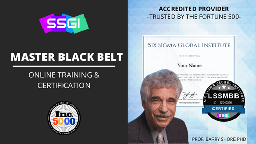 Master Black Belt Six Sigma Certification