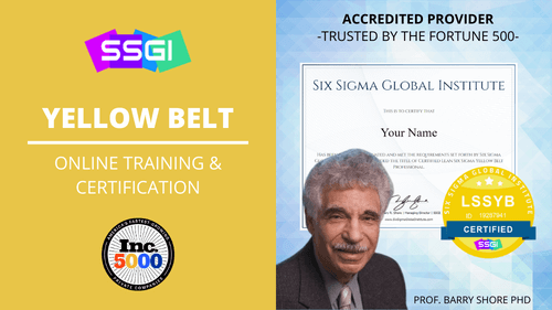 Yellow Belt Six Sigma Certification