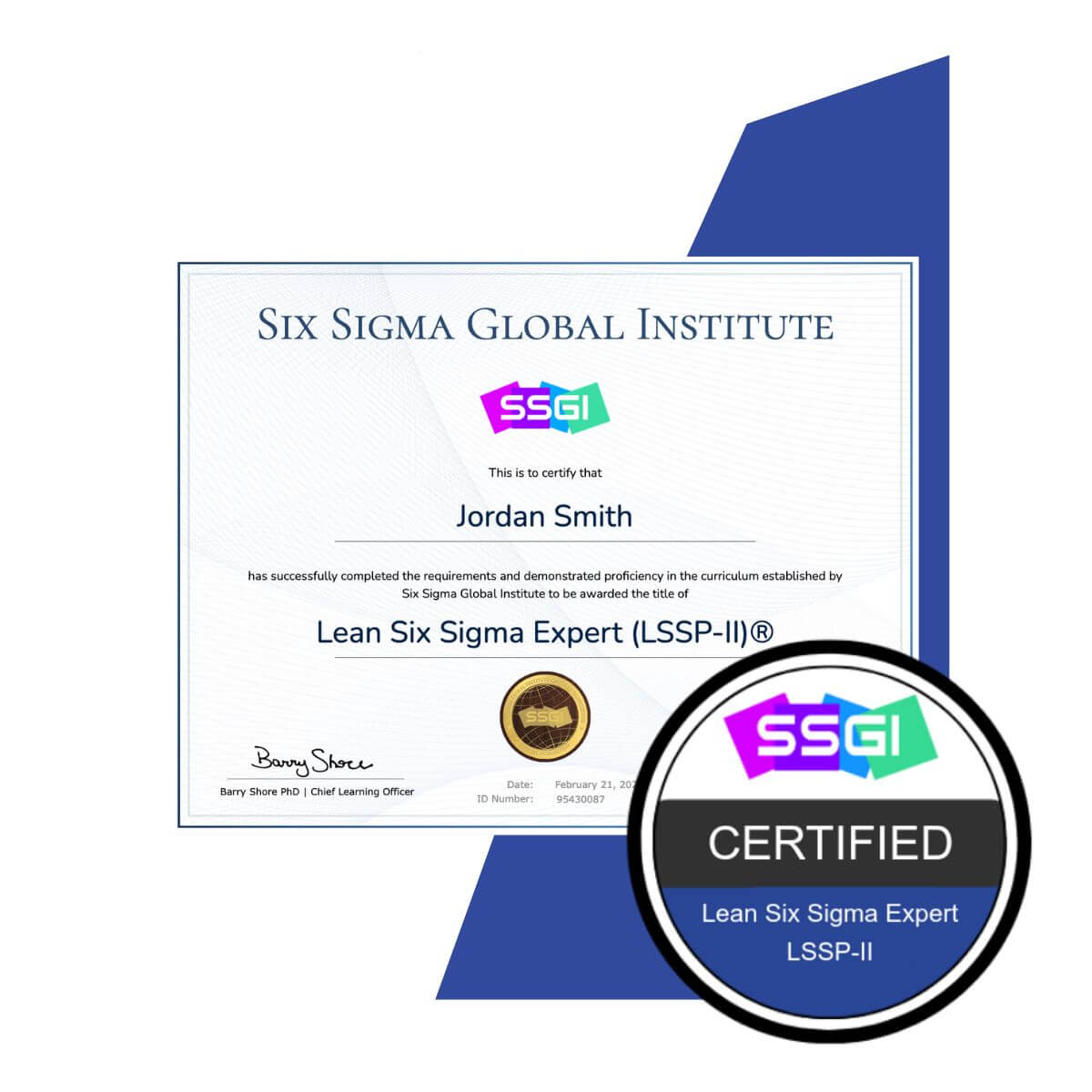 SSGI Lean Six Sigma Expert (LSSP-II)