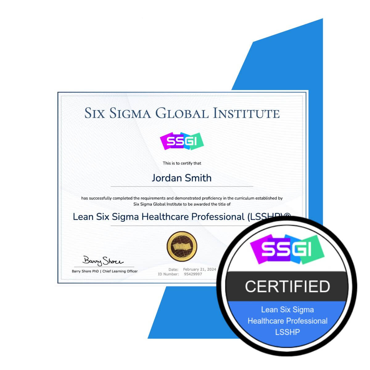 SSGI Lean Six Sigma Healthcare Professional (LSSHP)
