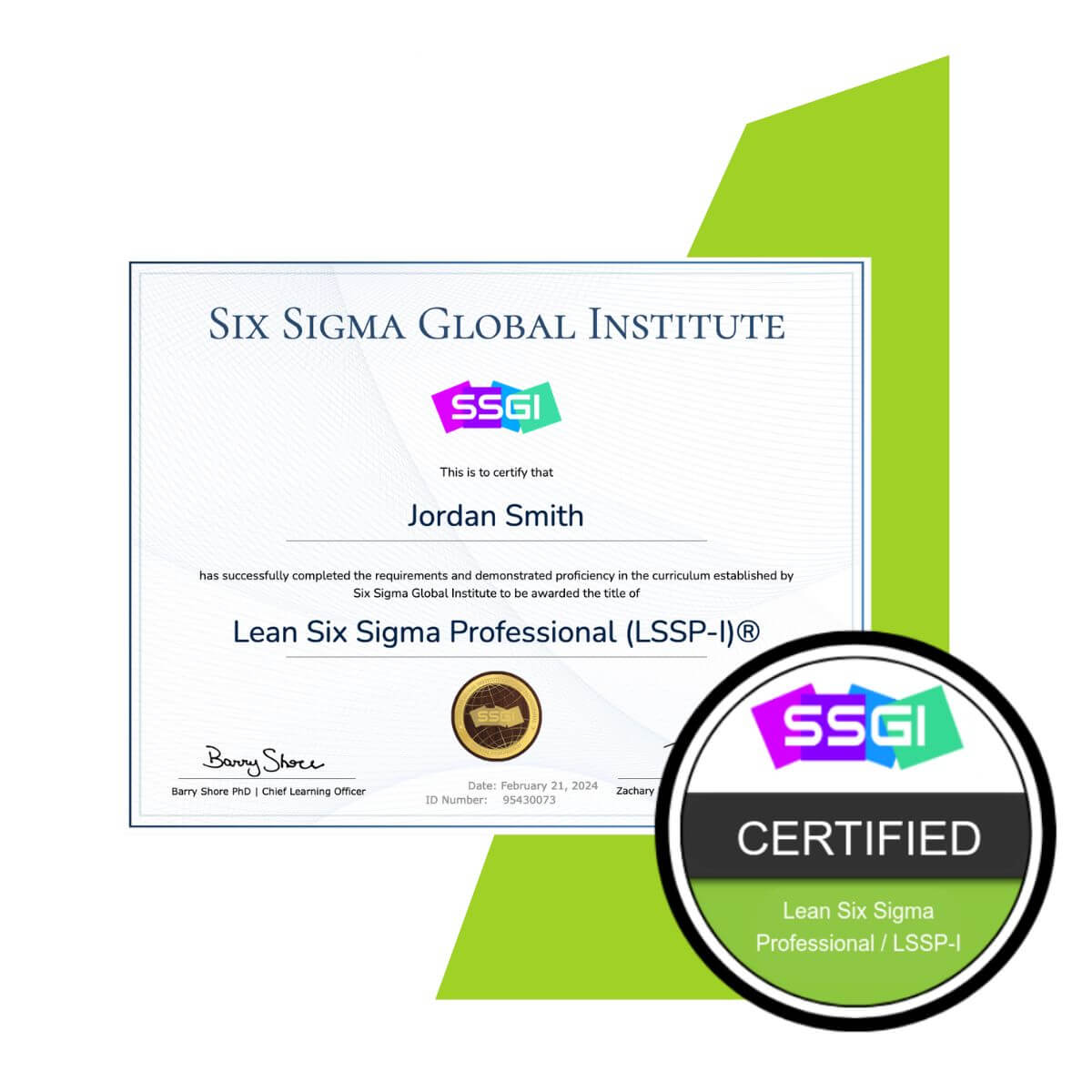 SSGI Lean Six Sigma Professional (LSSP-I)