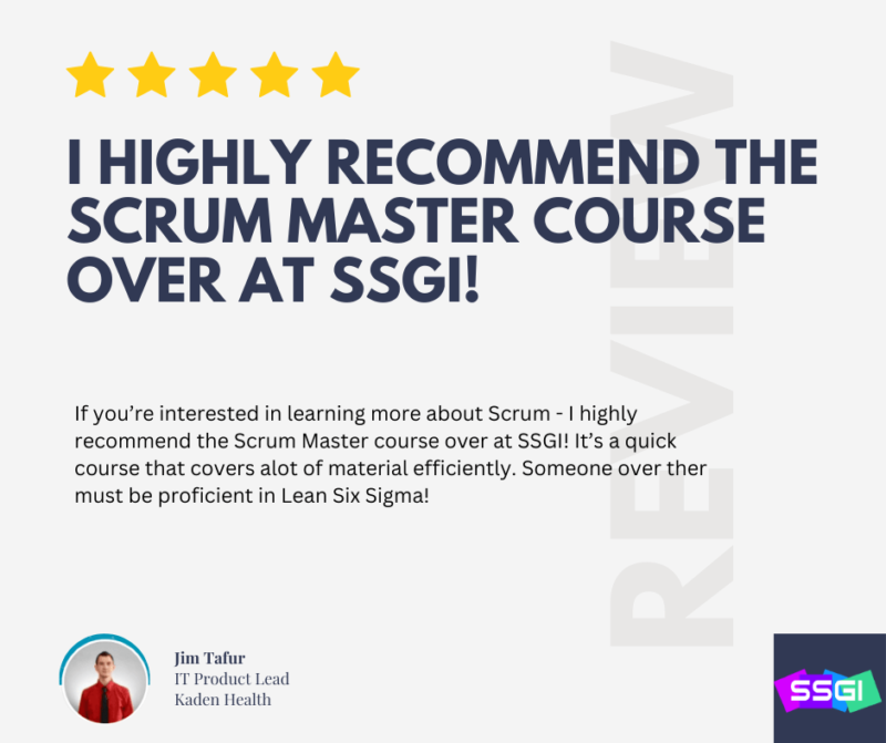 Scrum Master Certification & Training Course Online | SSGI