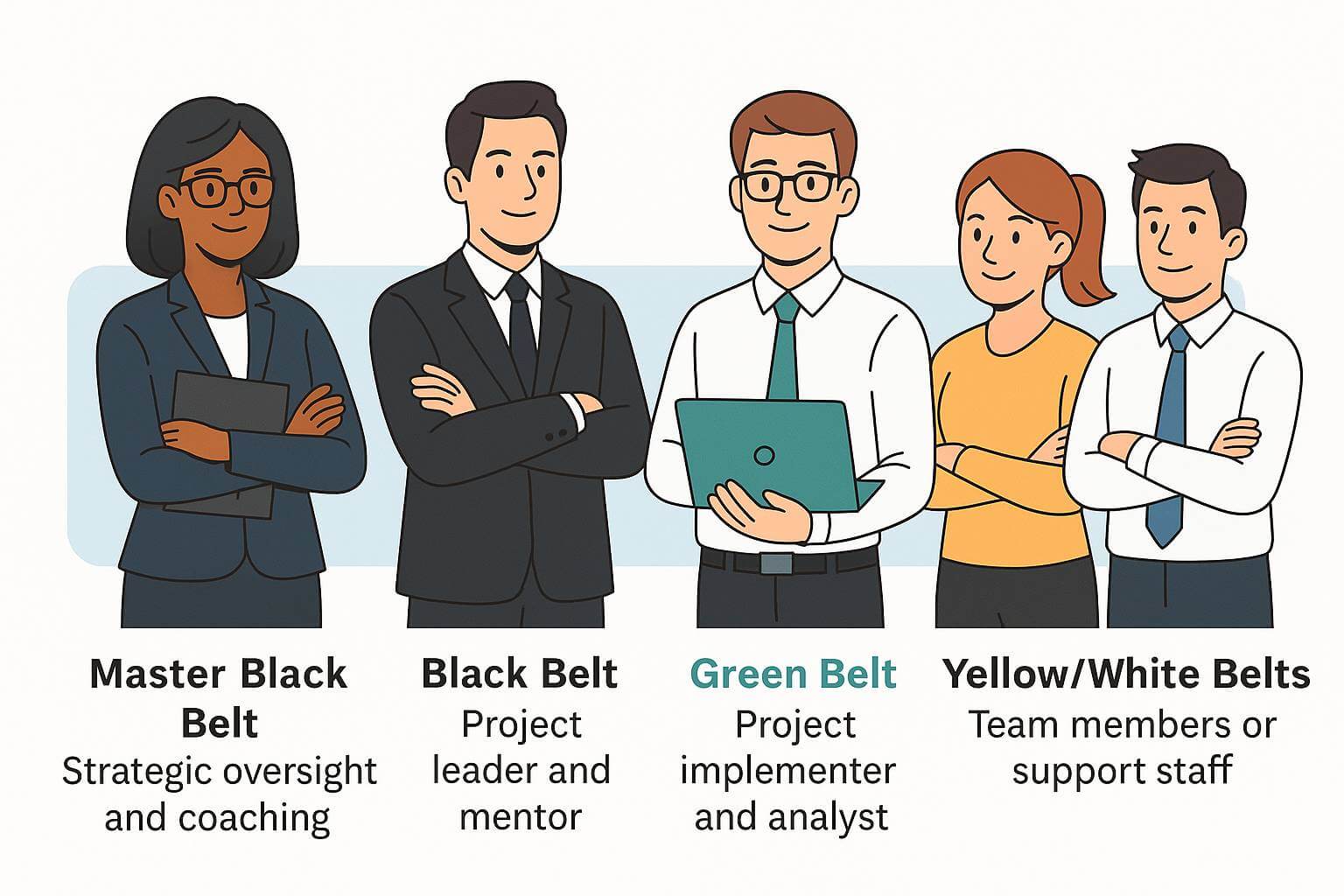green belt team structure