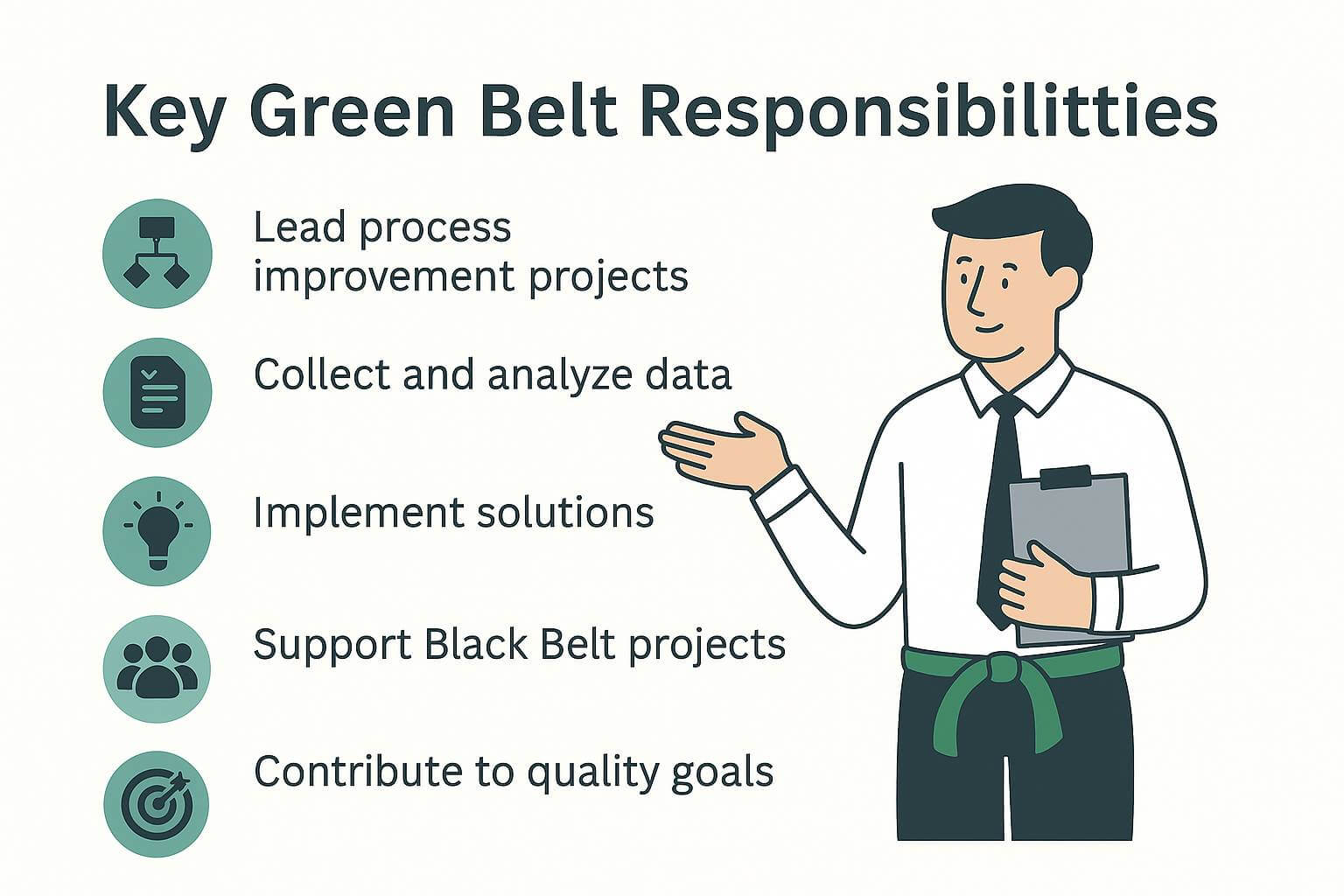 what does a six sigma green belt do?