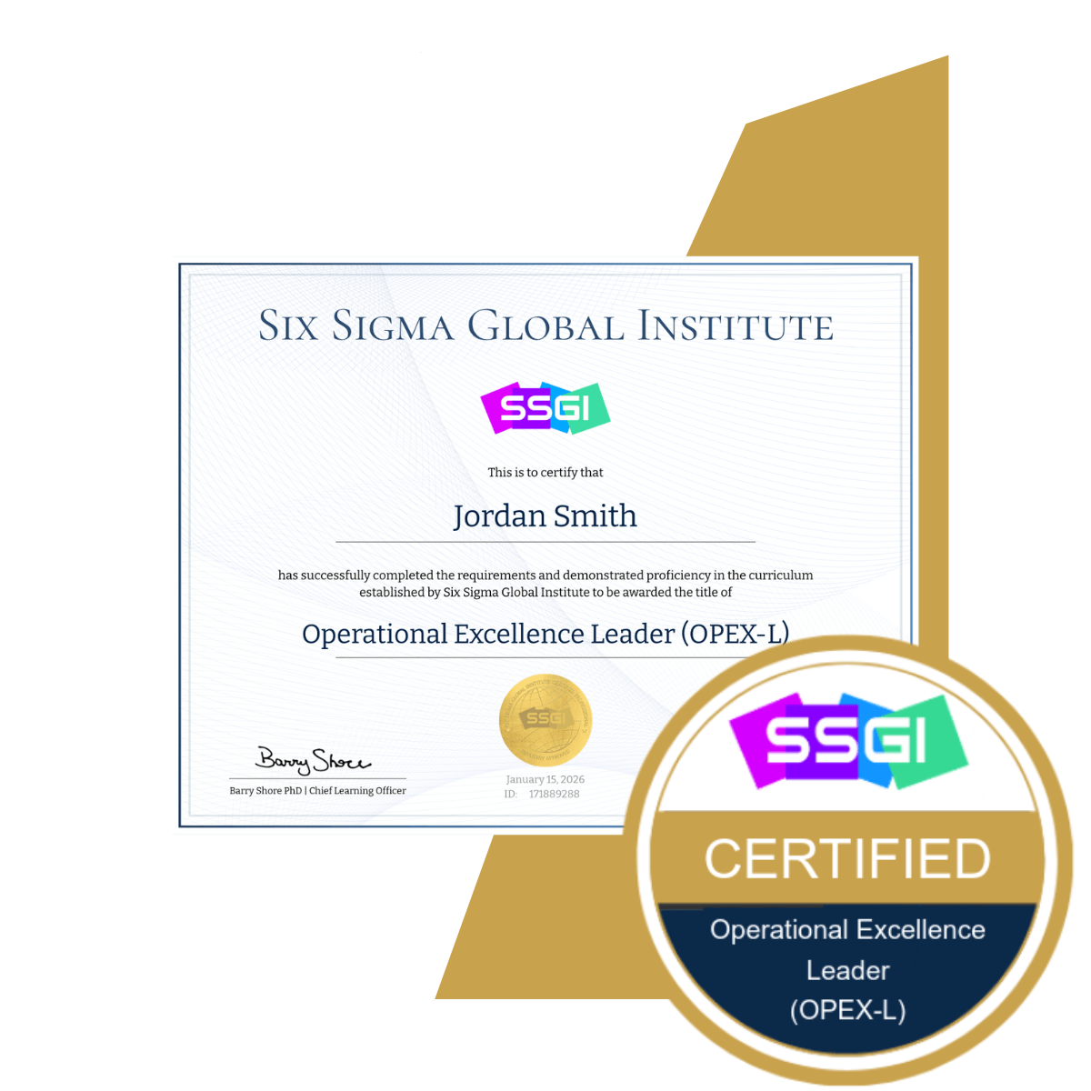 SSGI Operational Excellence Leader (OPEX-L)